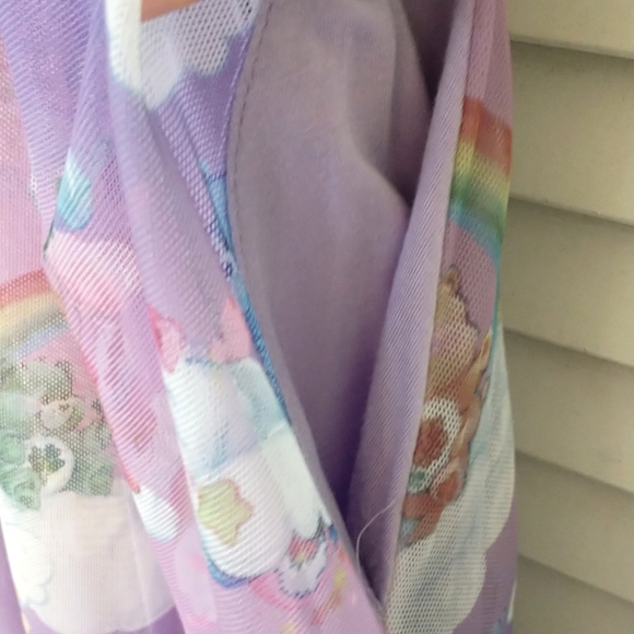 Hot Topic "Care Bears" Characters In The Clouds Dress w/Mesh Bouncy Skirt (L) - Picture 5 of 13
